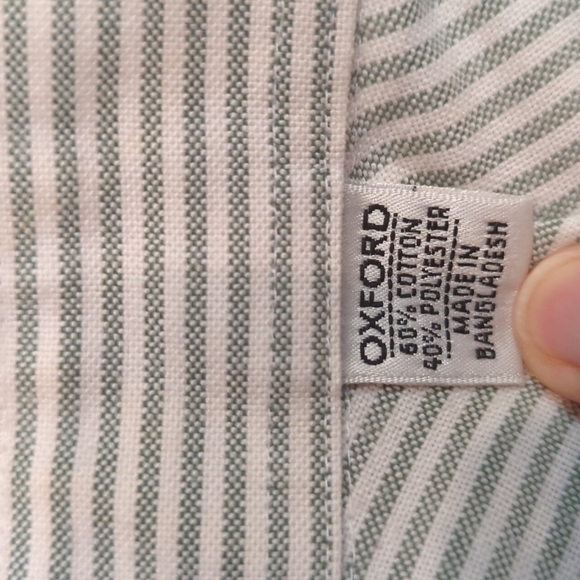 Van Heusen Men's Striped Short Sleeve Button Down Dress Shirt Size XXL - Picture 6 of 7